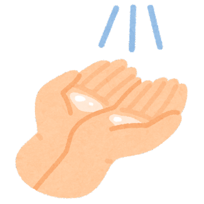 手指消毒 衛生管理　次亜塩素酸水